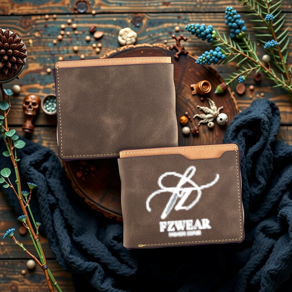 FZ Custom Engraved No Zipper Wallet