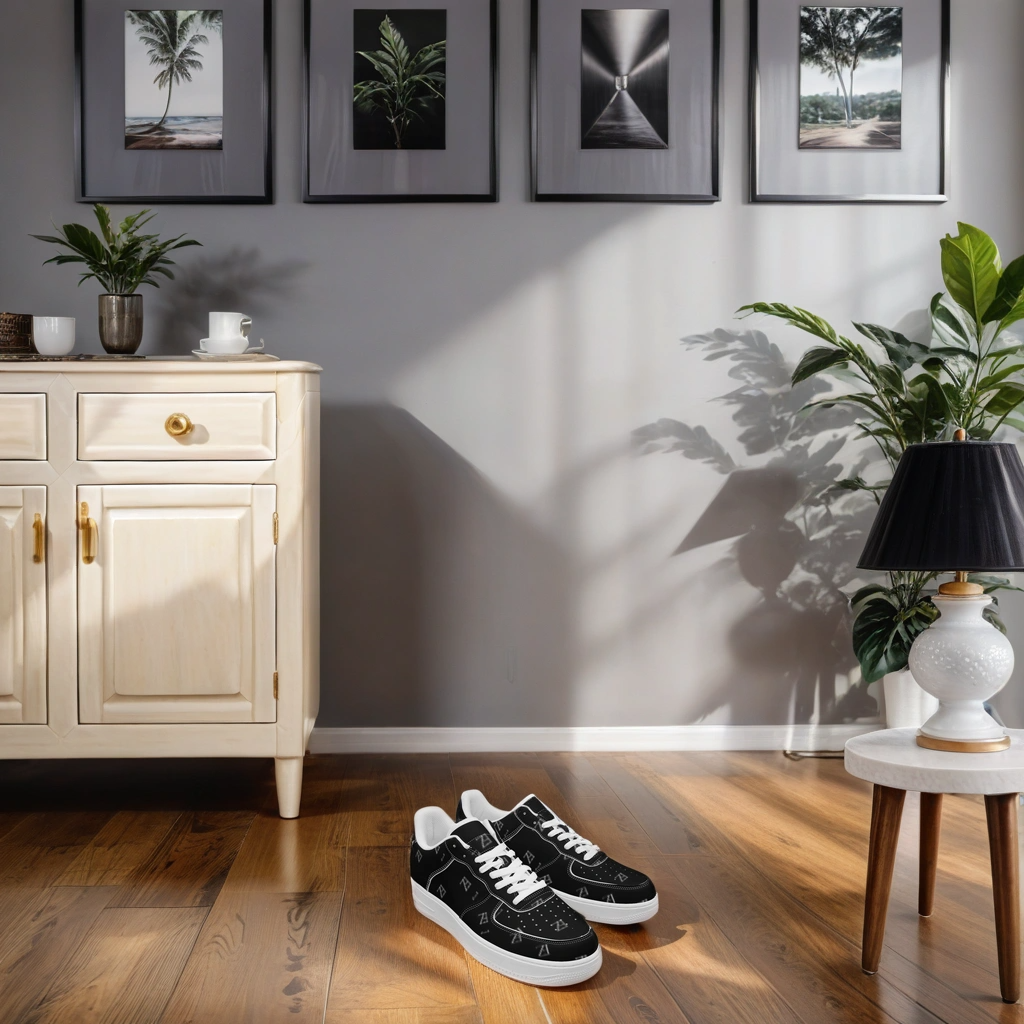 FZ Unisex Low-Top Leather Sports Sneakers - FZwear