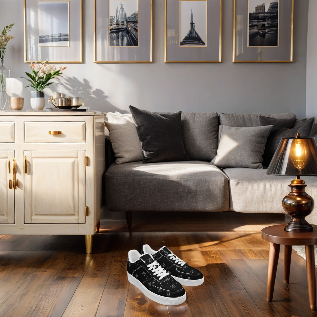 FZ Unisex Low-Top Leather Sports Sneakers - FZwear