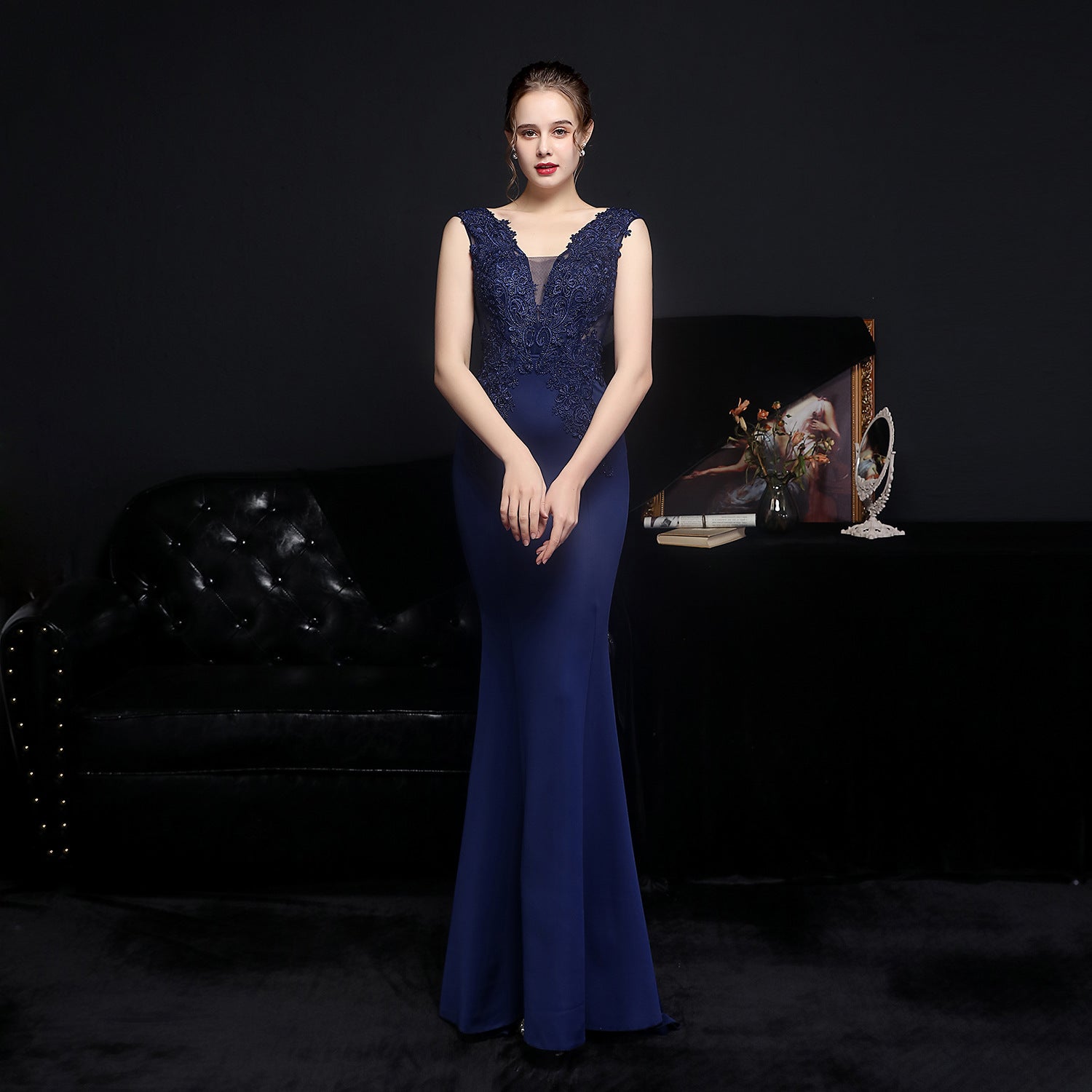 FZ Women's Diamond Toast Fishtail Dress Evening Dress - FZwear