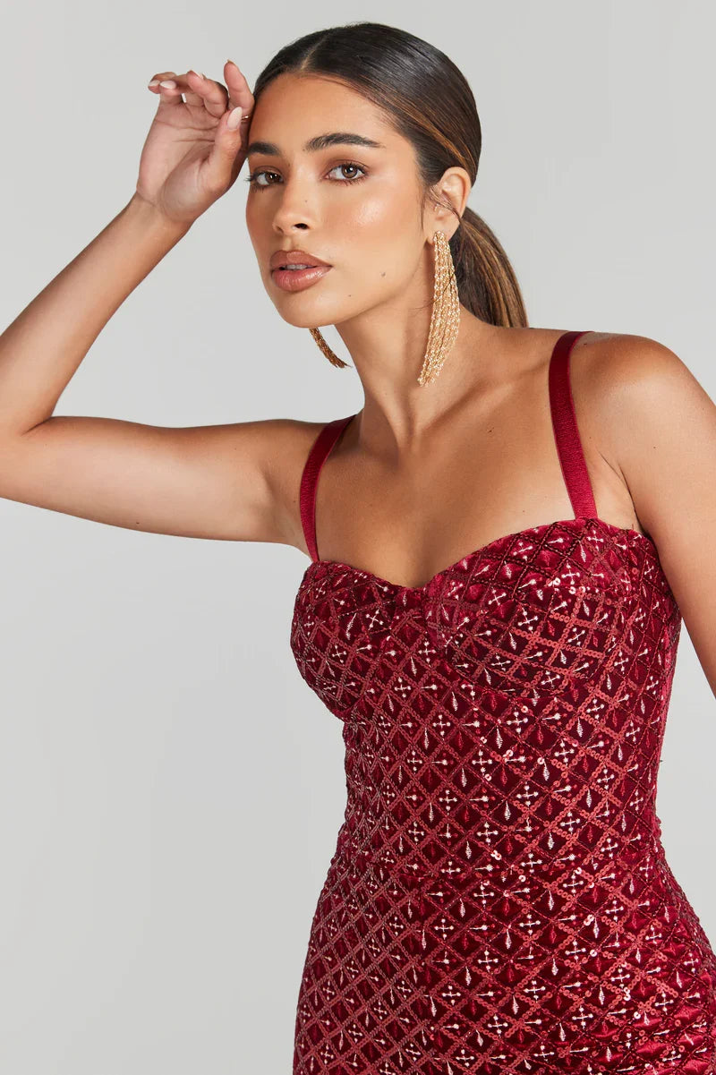 FZ Women's Sexy Sequined Strap Off The Shoulder Jumpsuit - FZwear