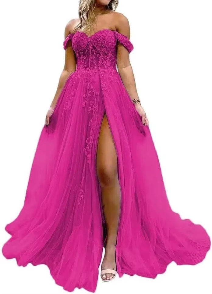 FZ Women's Formal Party Luxury Suitable Request Customized Evening Dress