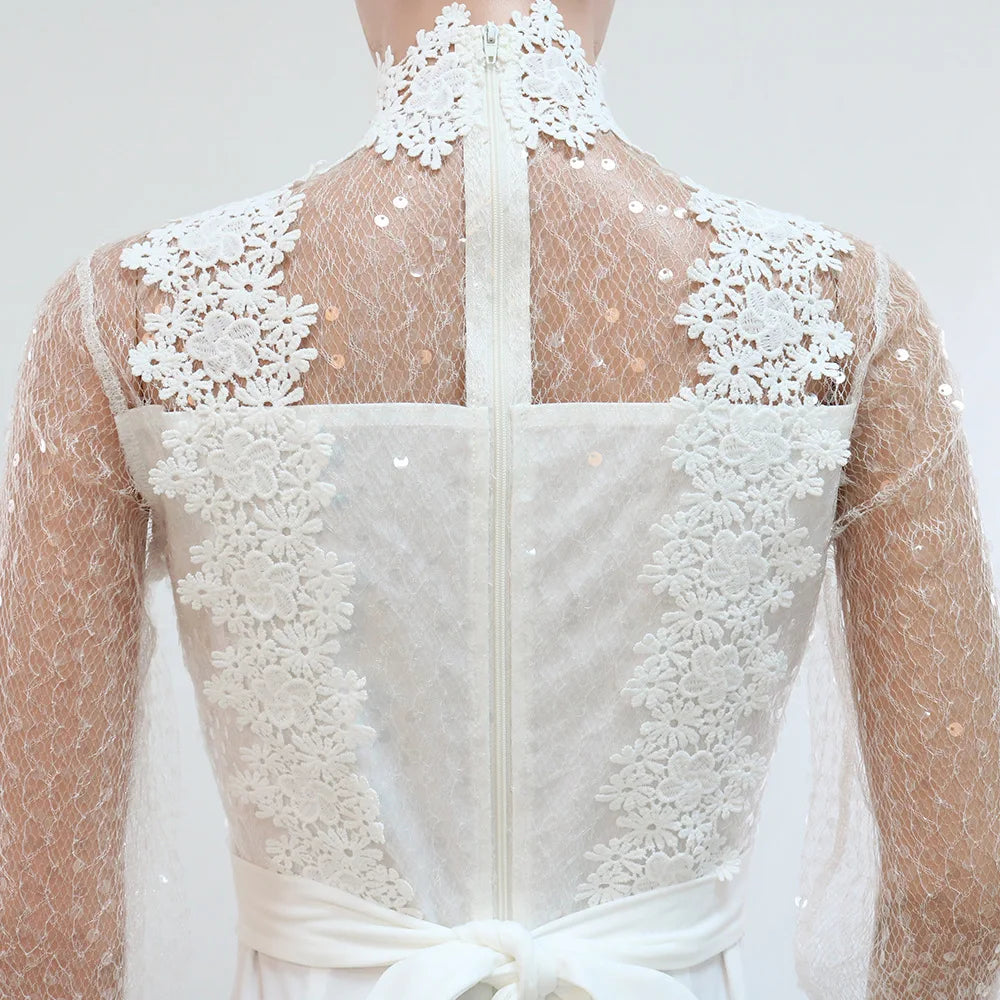 FZ Women'Elegant High Waisted Transparent Luxury Jumpsuit - FZwear