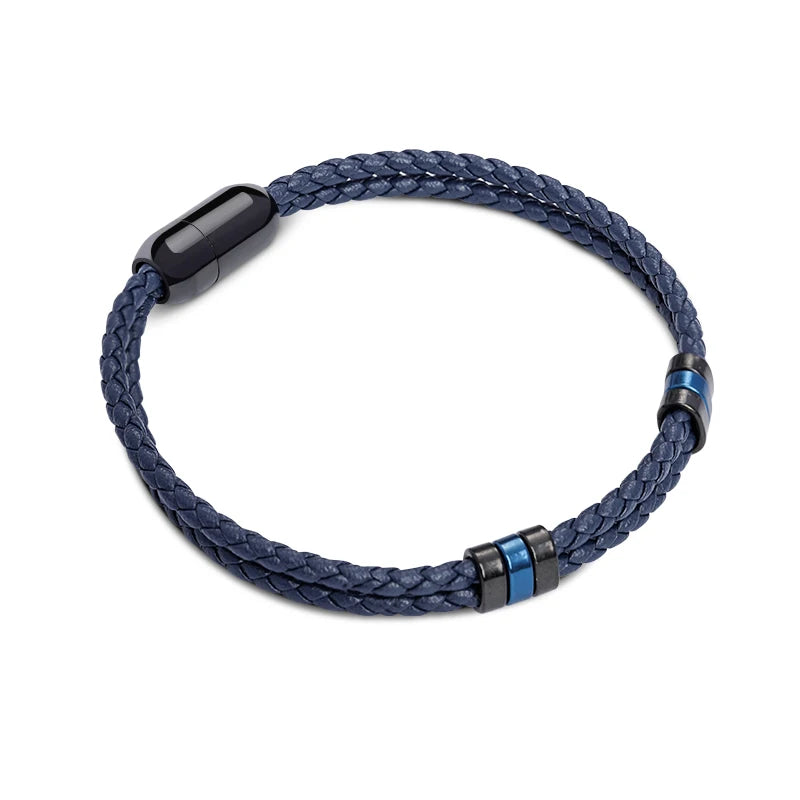 FZ Double layer Genuine Leather Bracelet - FZwear