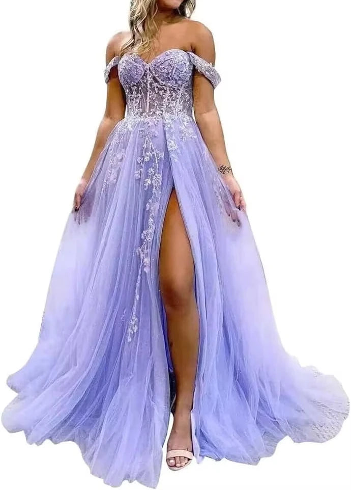 FZ Women's Formal Party Luxury Suitable Request Customized Evening Dress