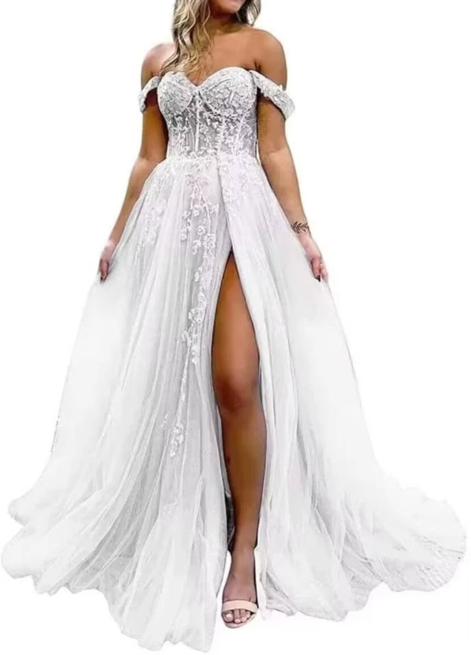 FZ Women's Formal Party Luxury Suitable Request Customized Evening Dress