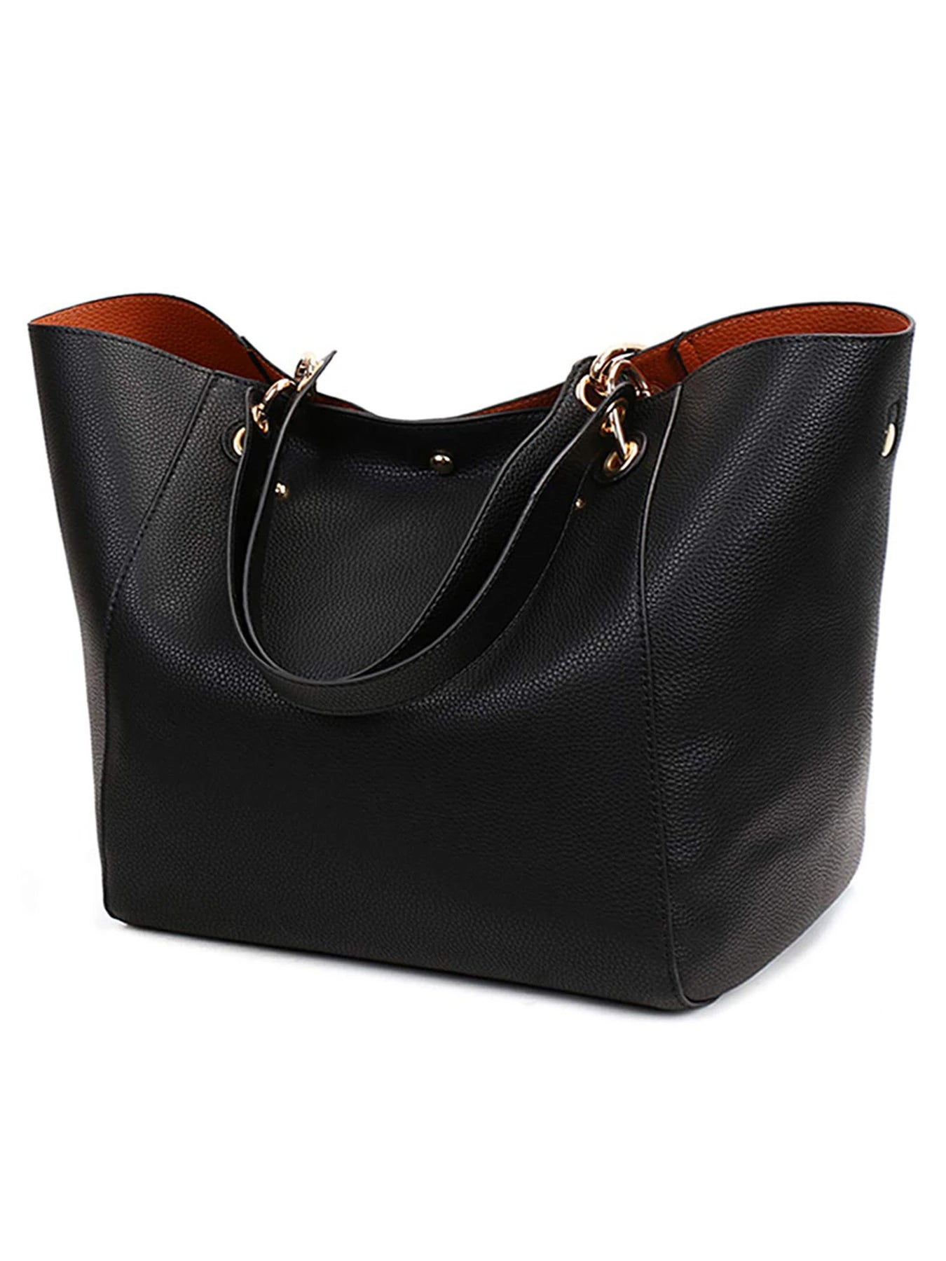 FZ Women's Large Tote Waterproof PU Leather Handbag