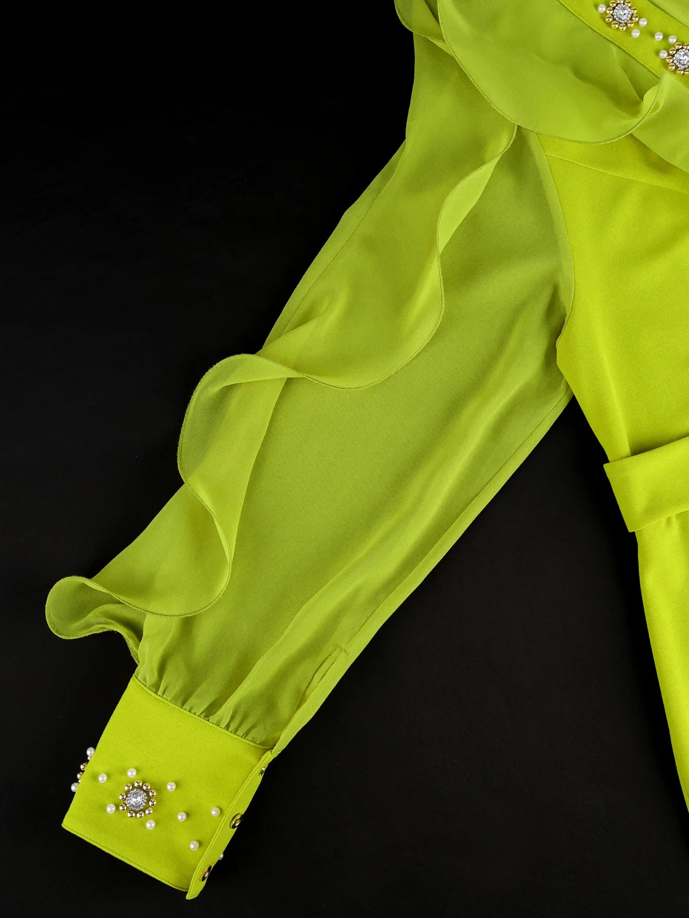 FZ Women's Plus Size V Neck Long Sleeve Slit Package Party Peplum Maxi Dress