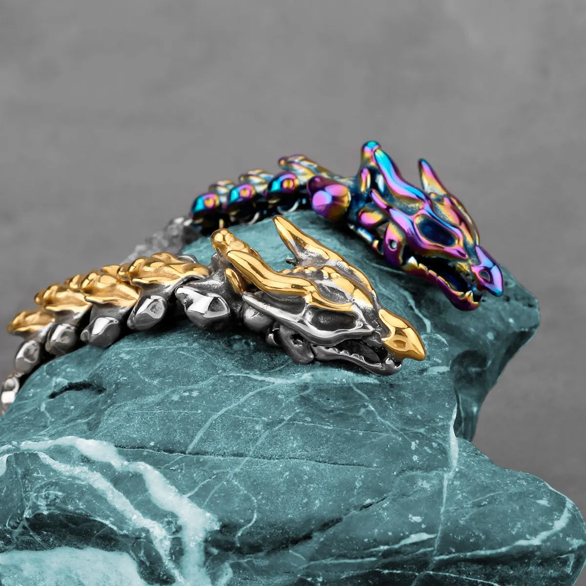 FZ Vintage Viking Stainless Steel Bracelet Fashion Punk Bracelet - FZwear