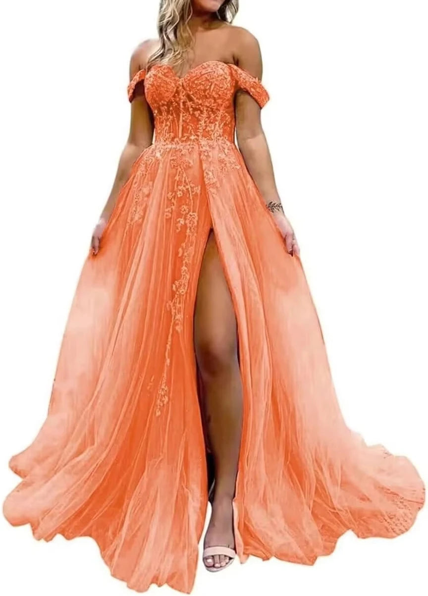 FZ Women's Formal Party Luxury Suitable Request Customized Evening Dress