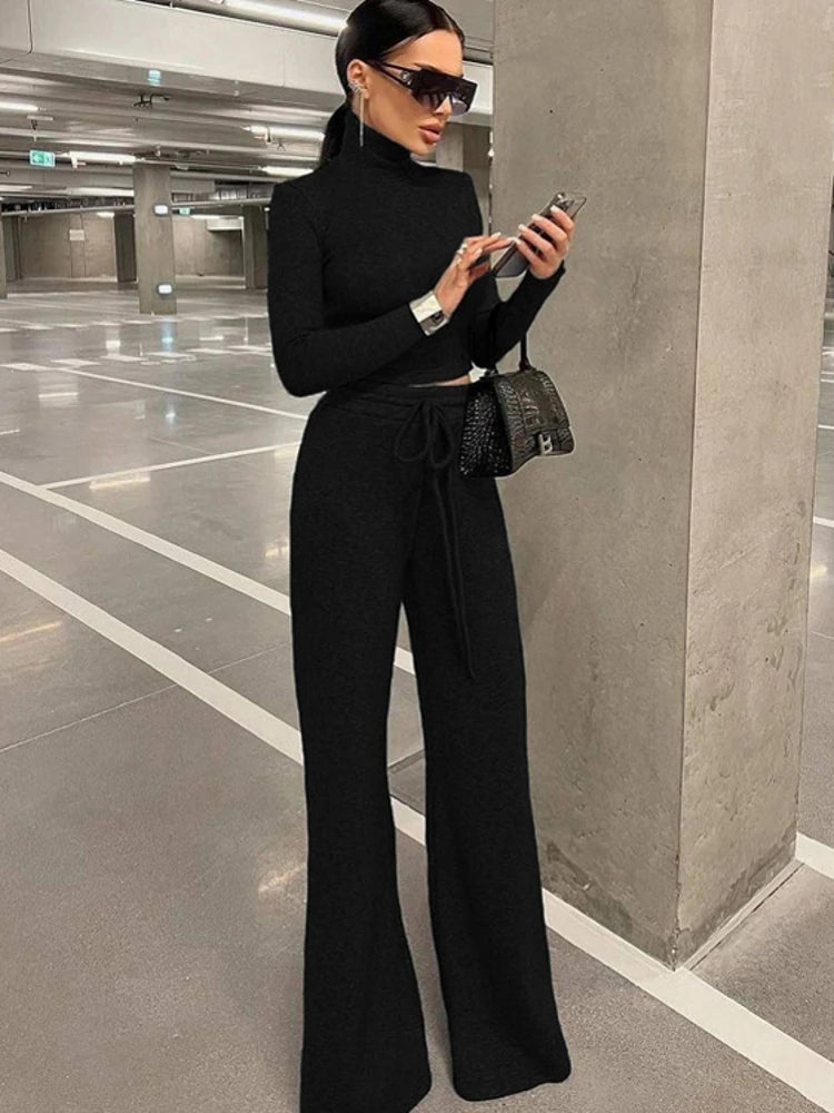 FZ Women's Sexy Sweater Pants Suit - FZwear