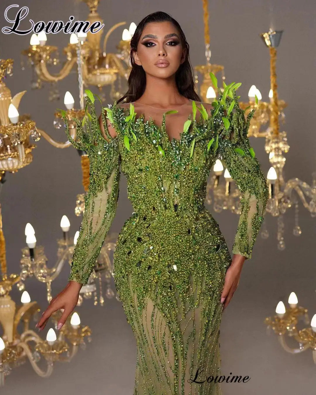 FZ Women's High Fashion Heavy Handmade Evening Dress DSers