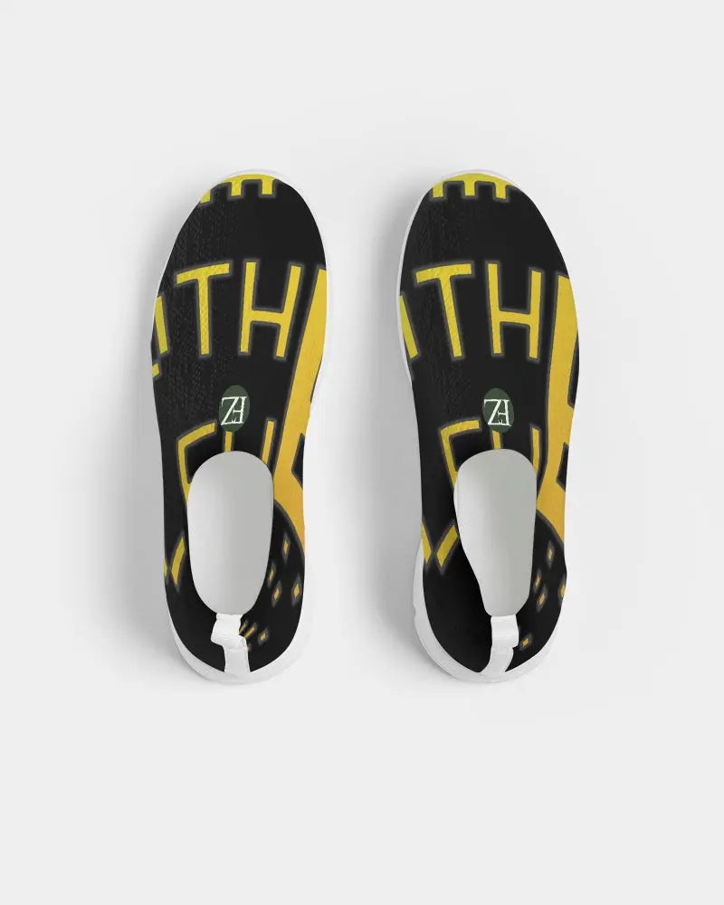 SMOKIN BLACK Women's Slip-On Flyknit Shoe Kin Custom