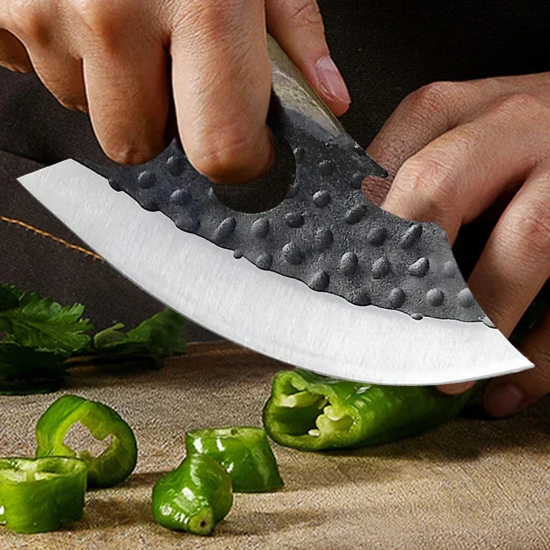 FZ Stainless Steel Chef Boning Meat Cleaver Forged Kitchen Knife - FZwear