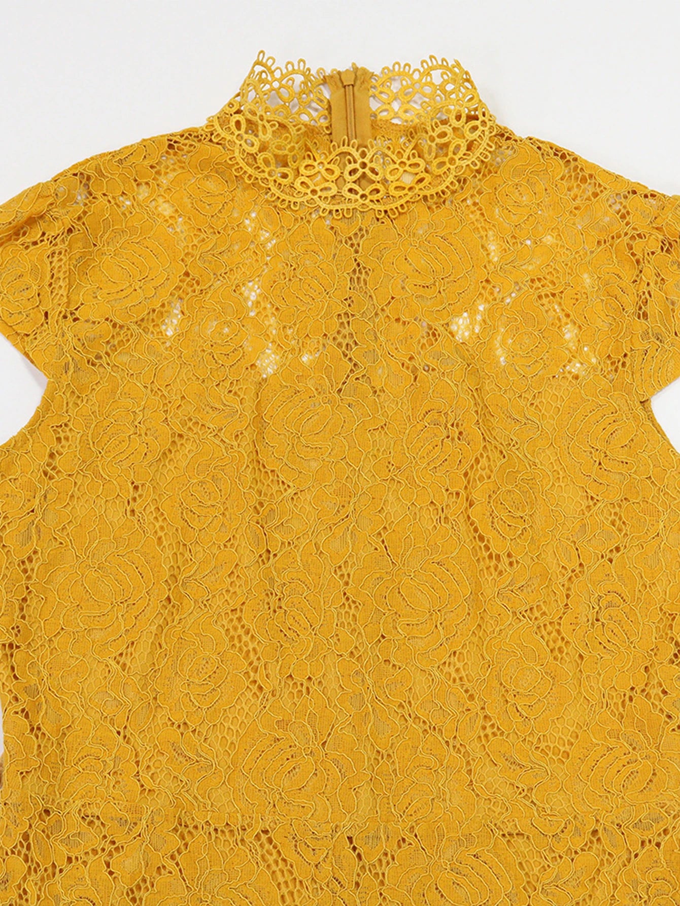 FZ Women's Lace One Piece Short Sleeve Jumpsuit