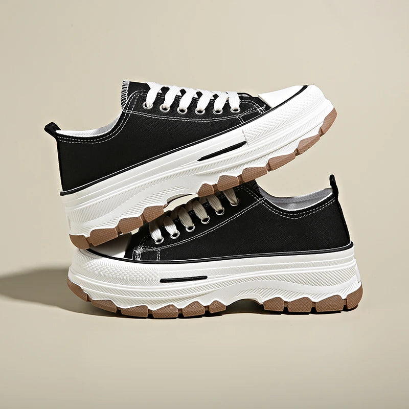 FZ Women's Vulcanize Platform Canvas Shoes