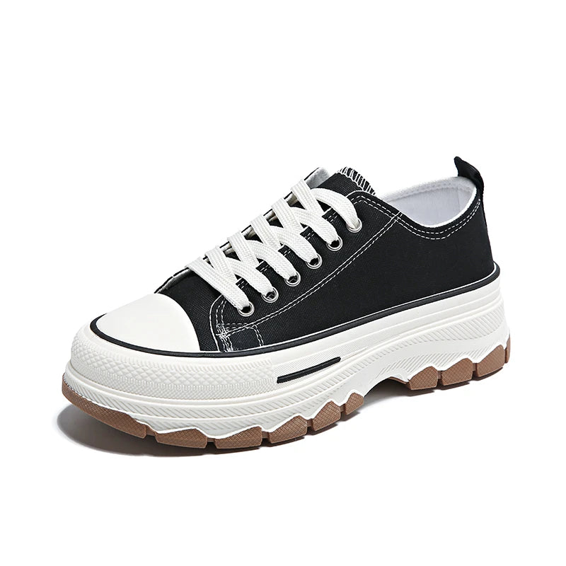 FZ Women's Vulcanize Platform Canvas Shoes