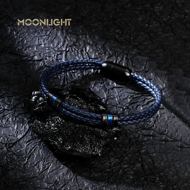 FZ Double layer Genuine Leather Bracelet - FZwear