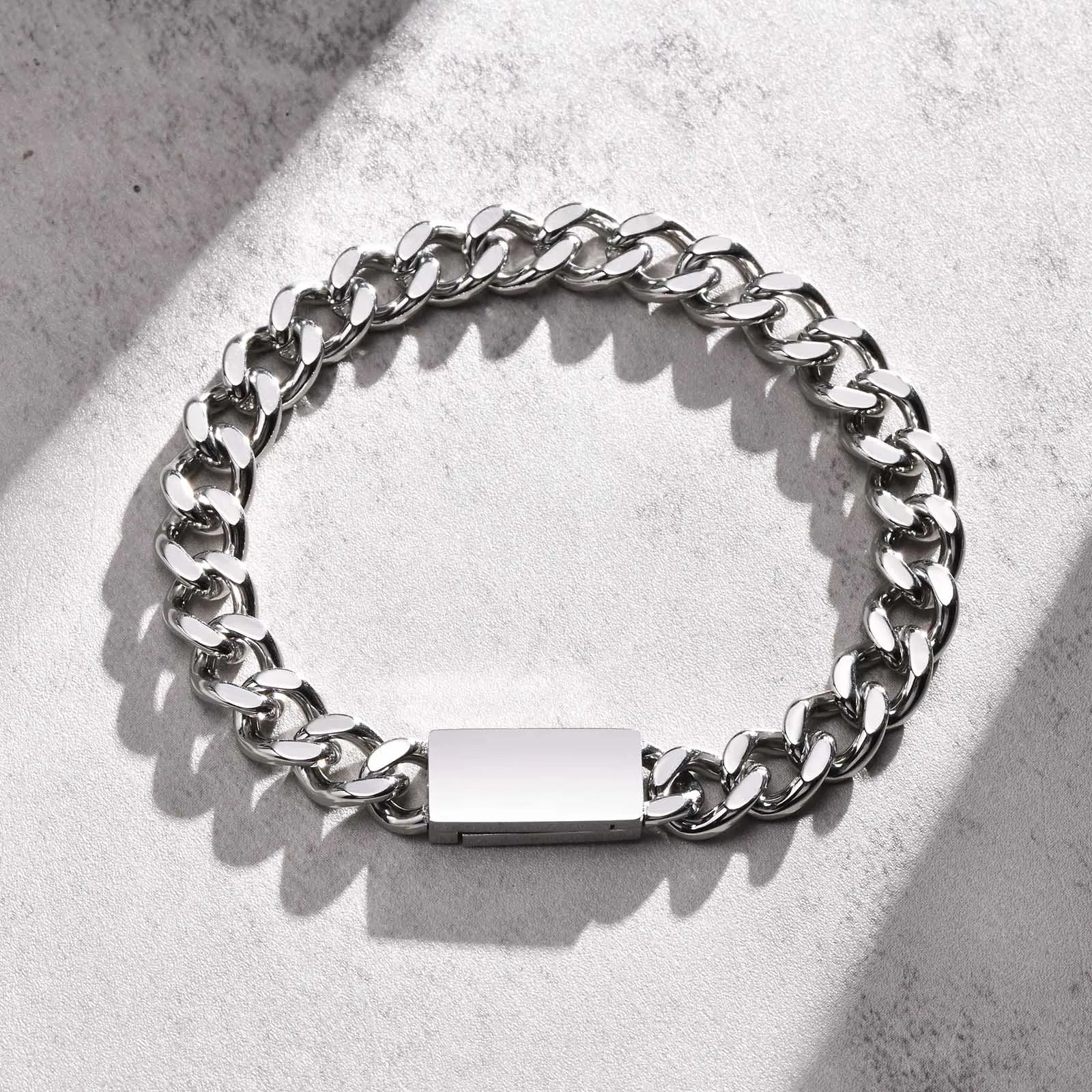 FZ Cuban Chain Curb Link Bracelet - FZwear