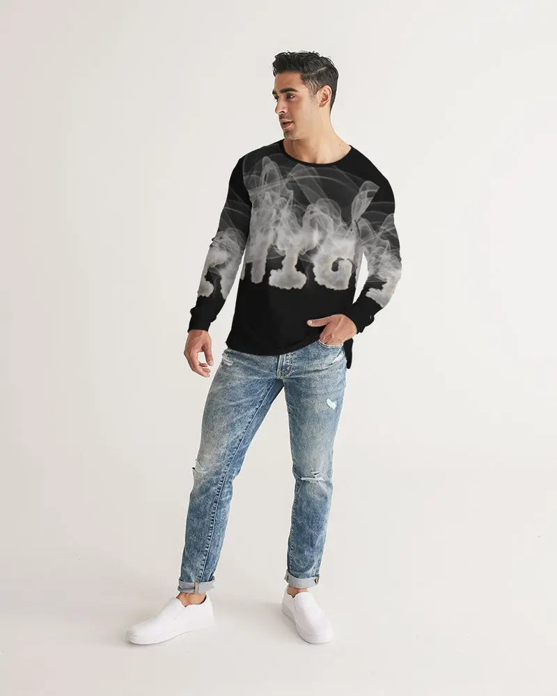 Smoking the highest Men's Long Sleeve Tee Kin Custom