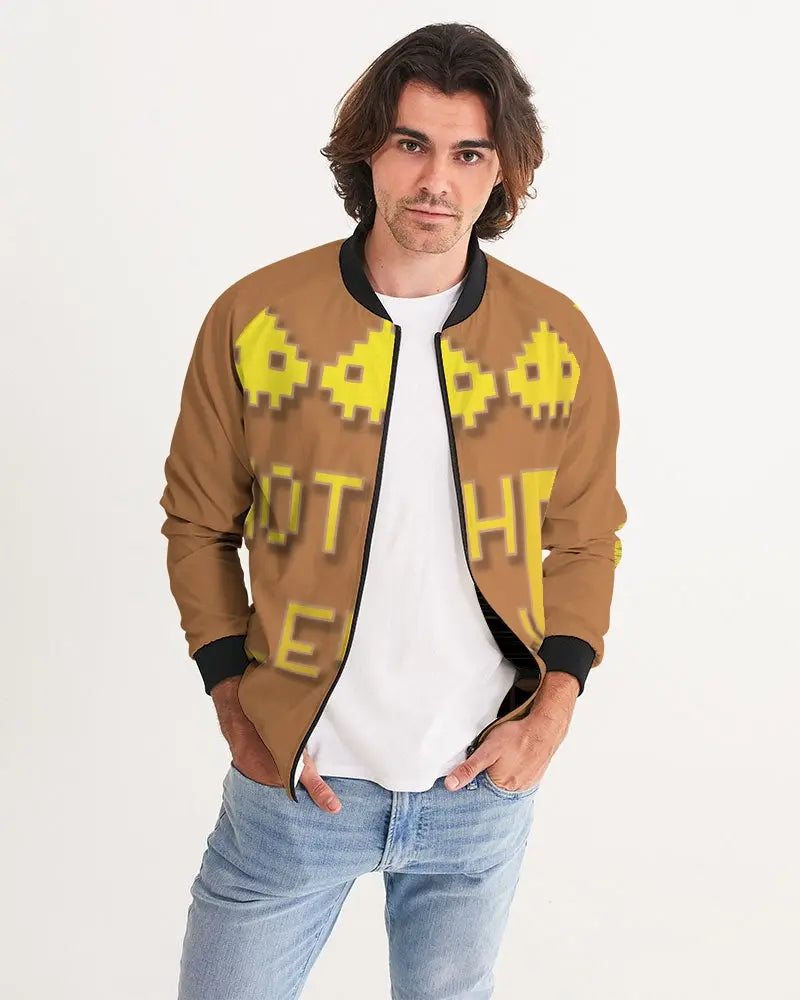 TAN FLITE Men's Bomber Jacket Kin Custom
