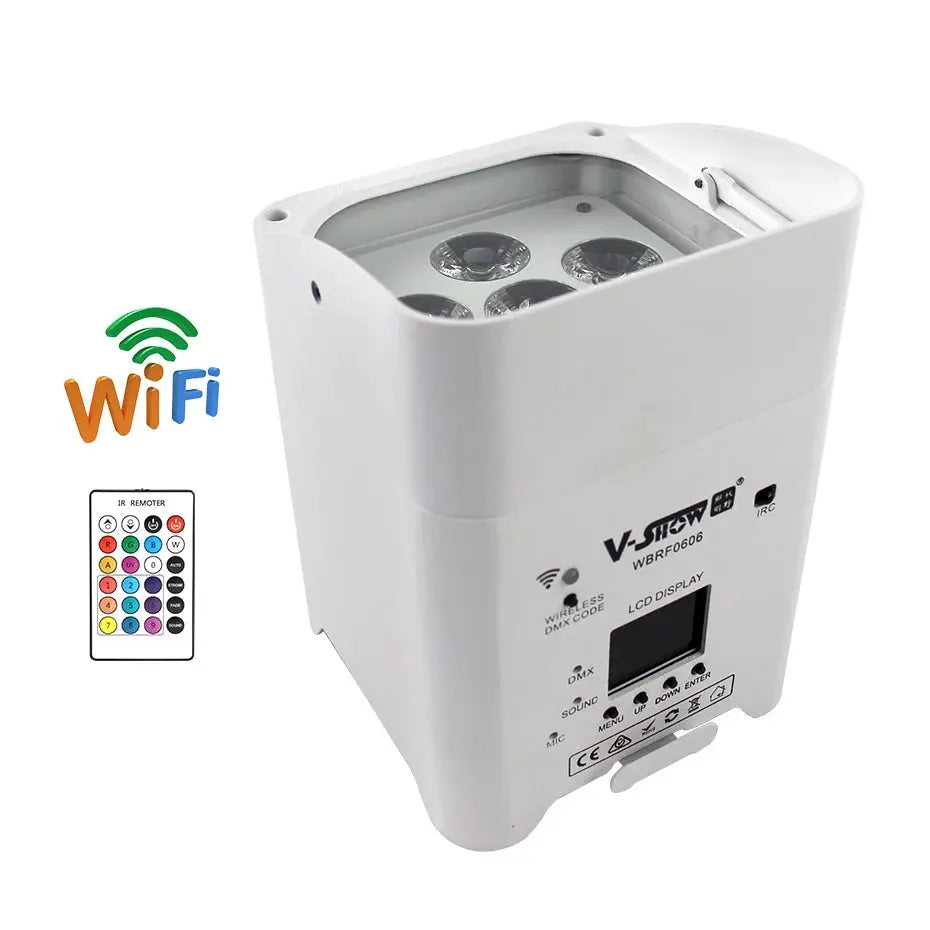 FZ uplight 4pcs with 1pcs soft bag wireless battery & Remote Control par light