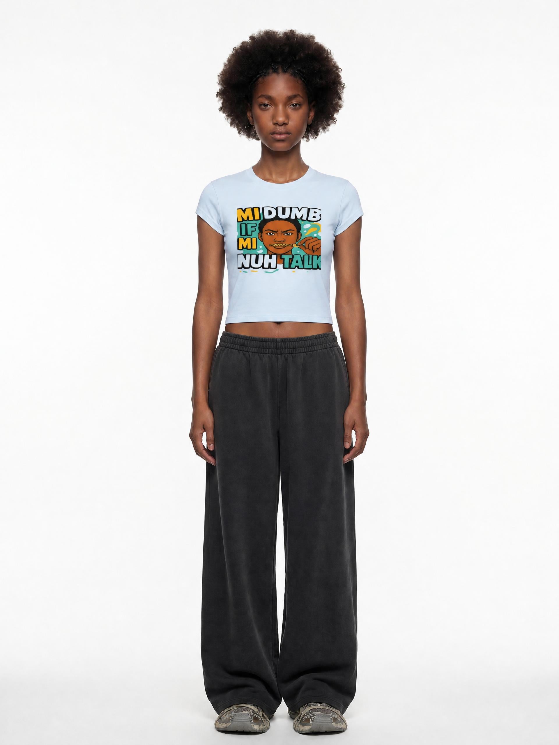 FZ Women's Slim-Fit Cropped Tee