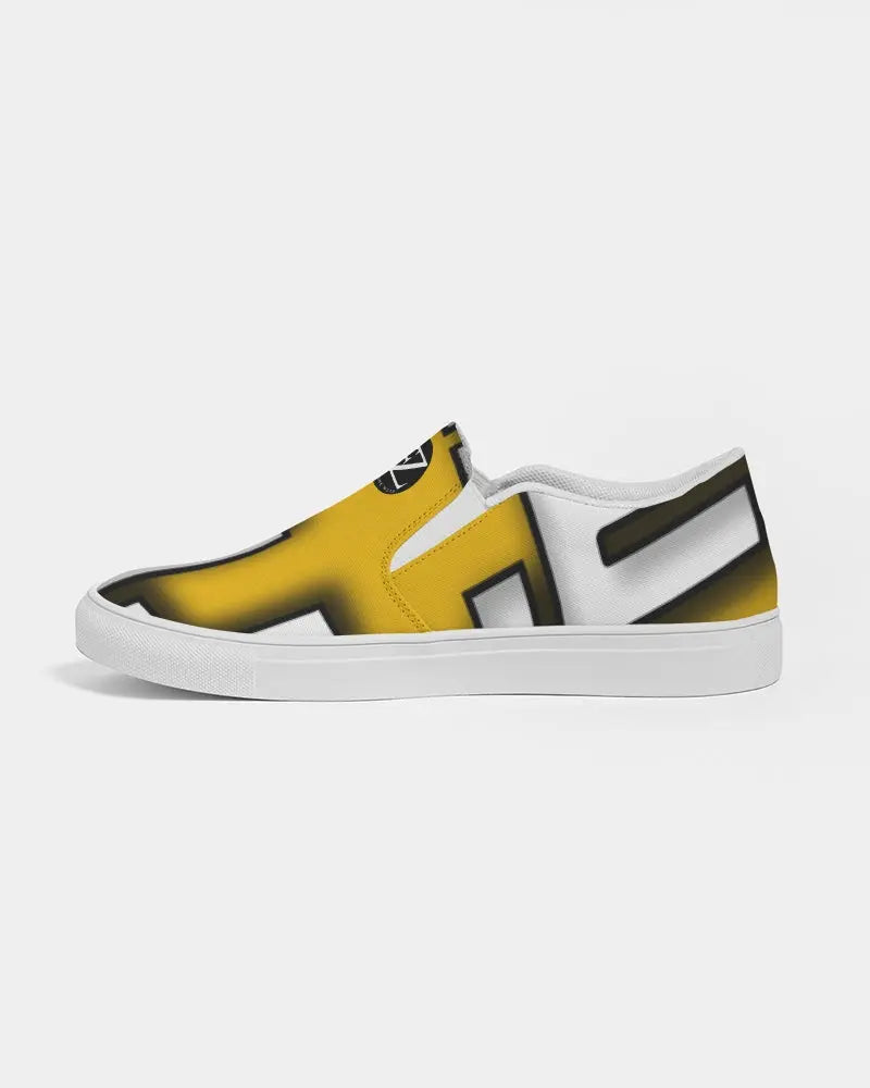 YELLOW ZONE Women's Slip-On Canvas Shoe Kin Custom