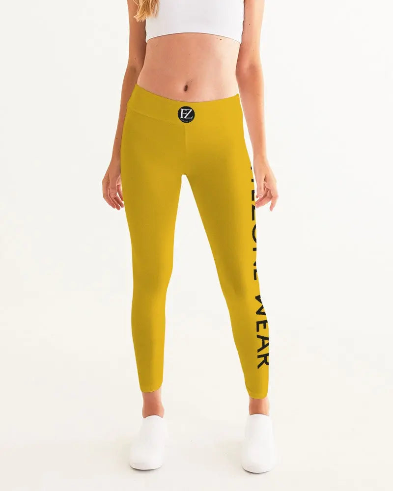 YELLOW ZONE Women's Yoga Pants Kin Custom