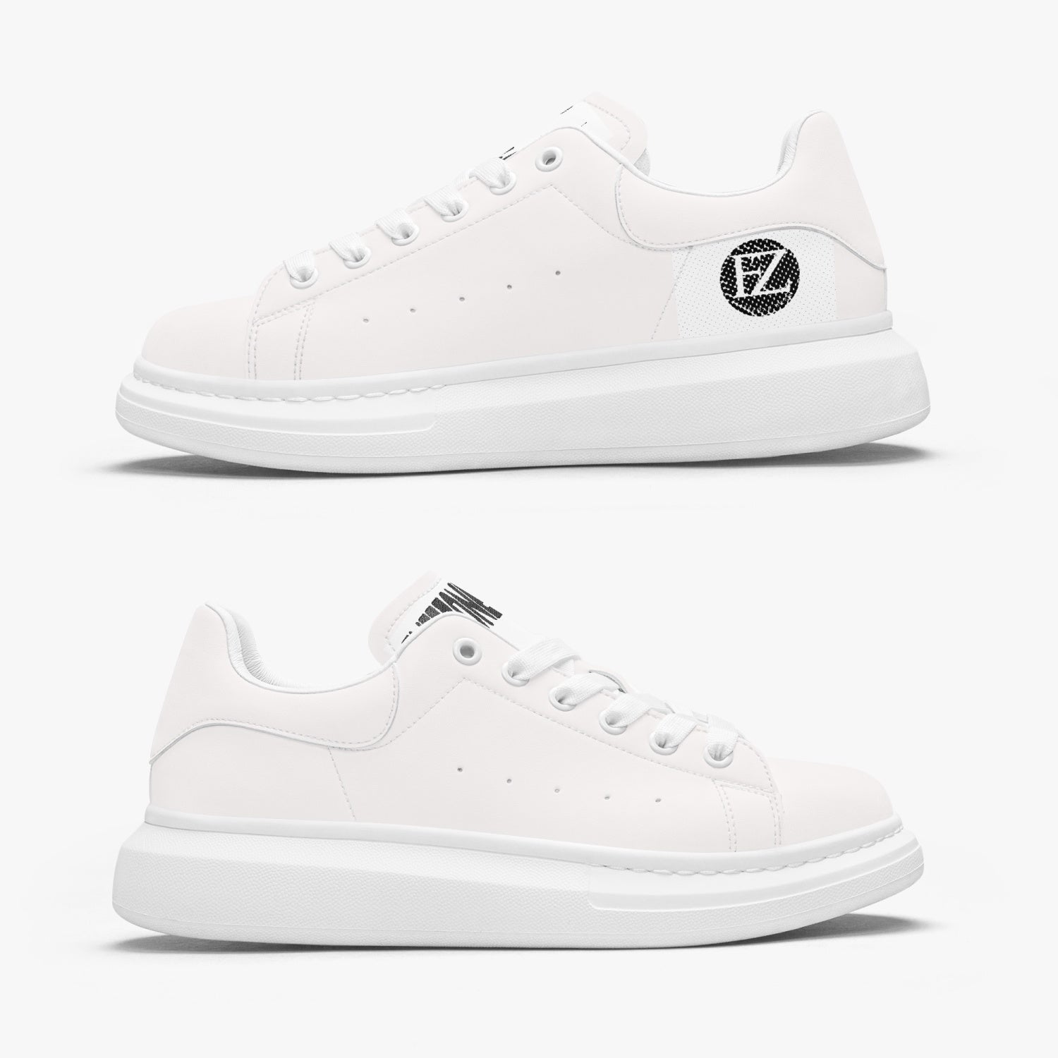 FZ Unisex Leather Oversized Sneakers - FZwear