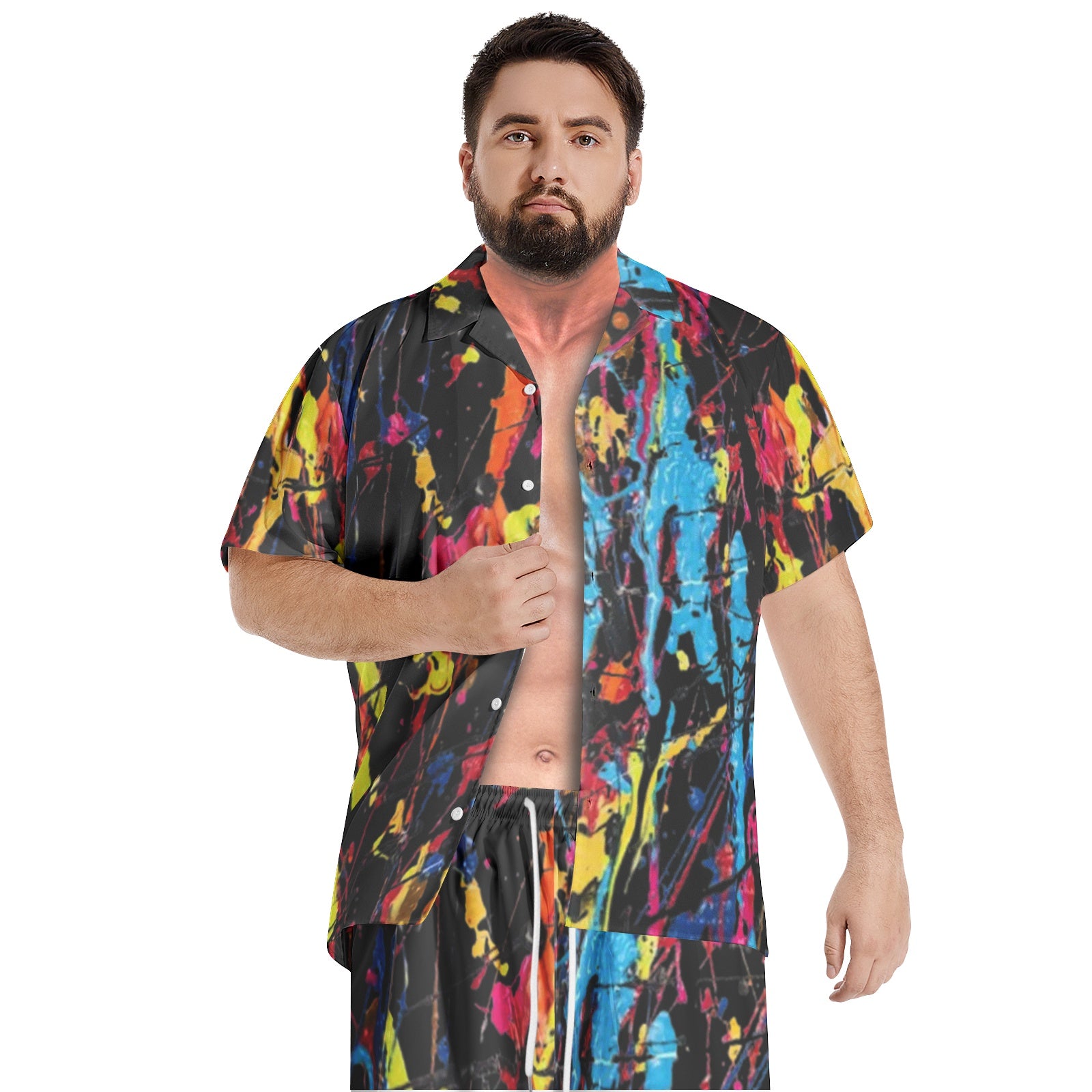 FZ Men's Designer Shorts Suit
