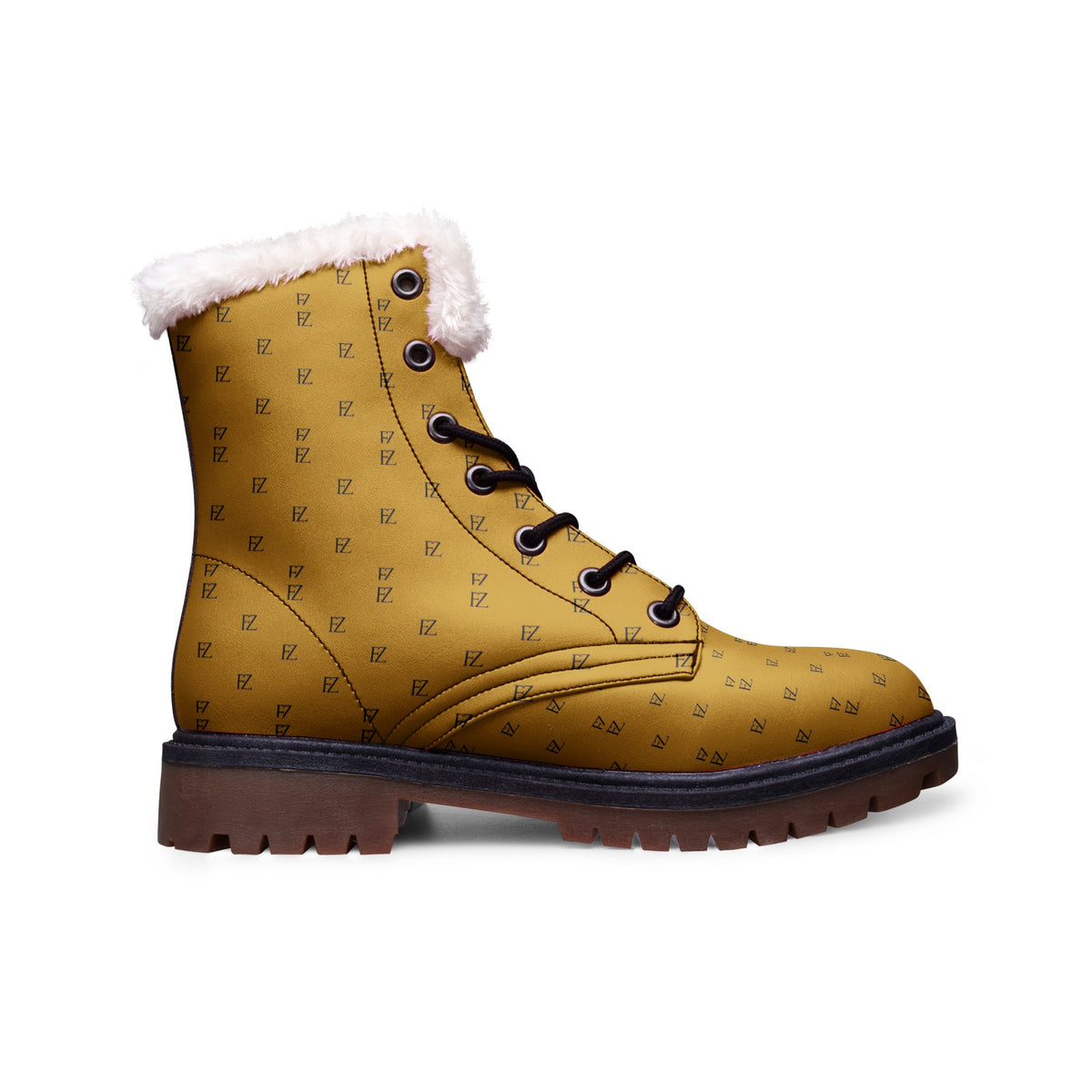 FZ Unisex Lace Up Winter Fashion Comfort Chukka Boots