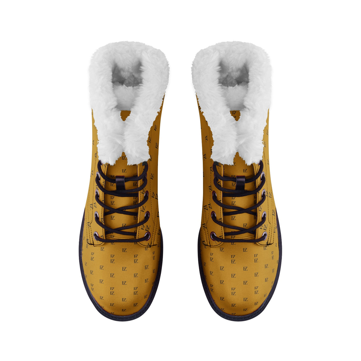 FZ Unisex Lace Up Winter Fashion Comfort Chukka Boots
