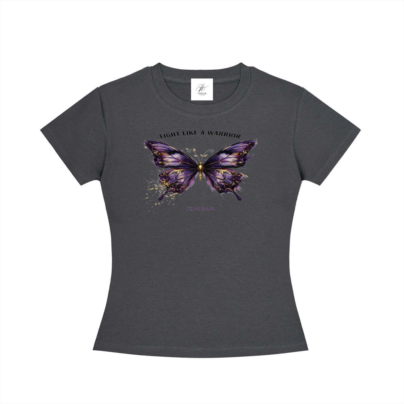 FZ Women's Slim Fit LP Crewneck Tee