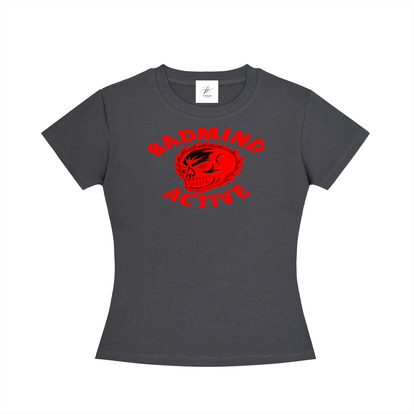 FZ Women's Slim Fit Active Crewneck Tee