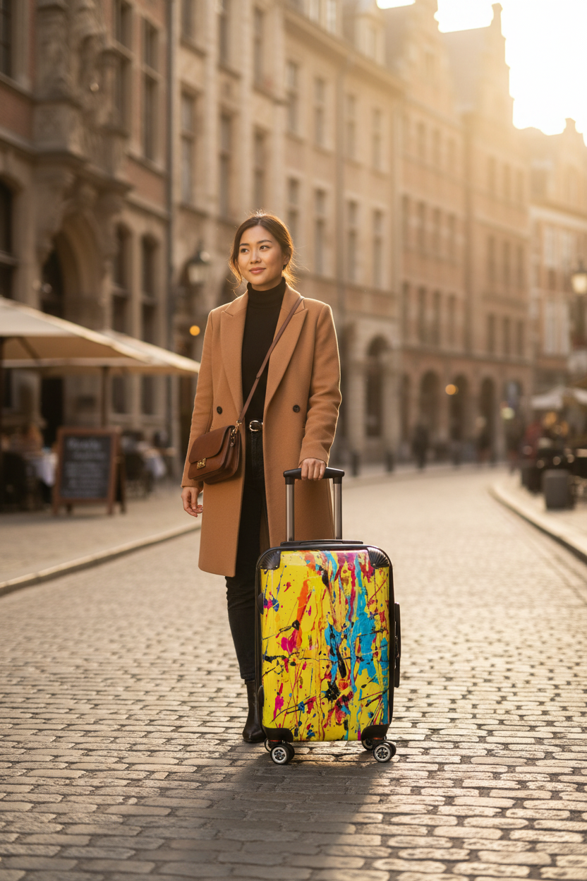 Asian model - European Street