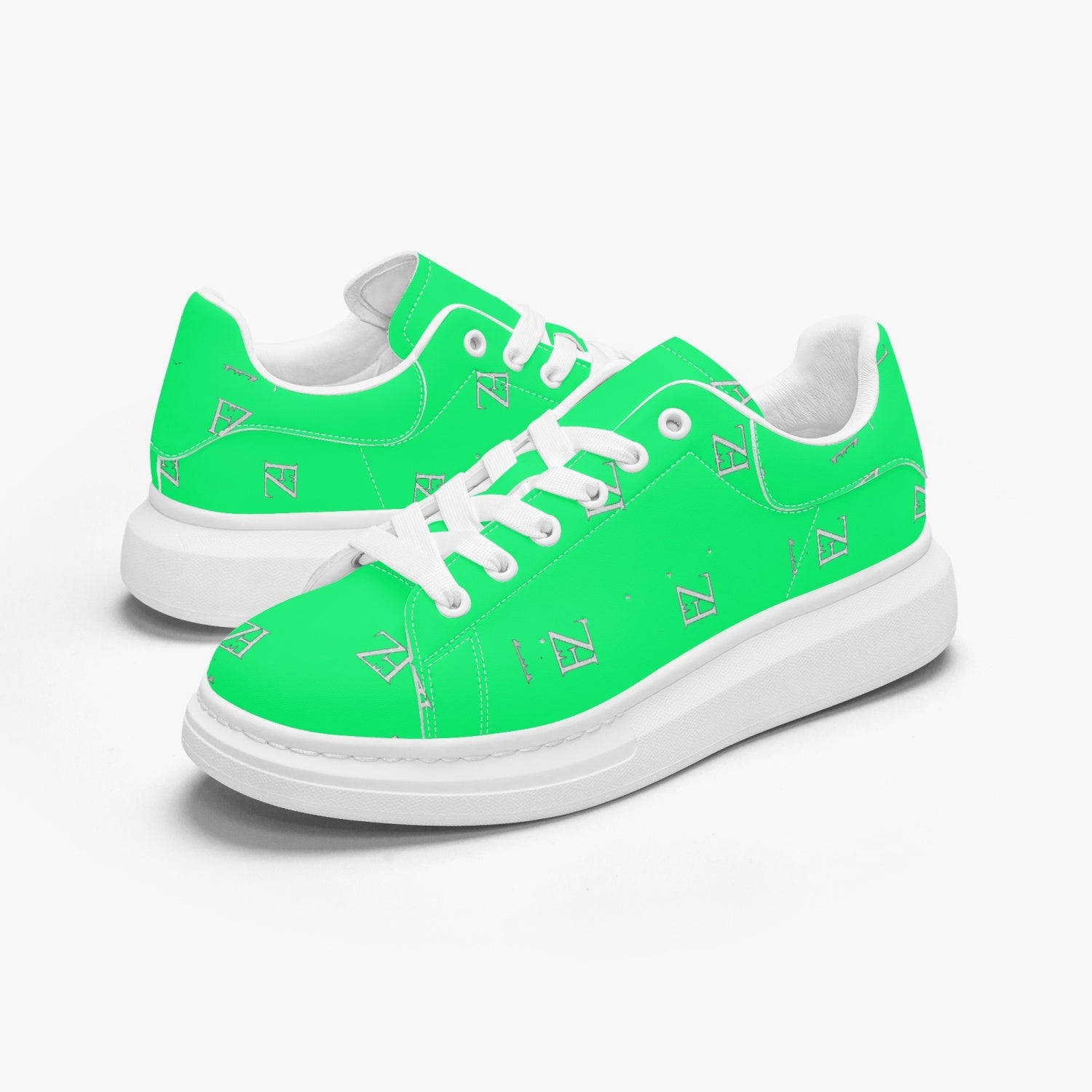 FZ Unisex Leather Oversized Sneakers - FZwear