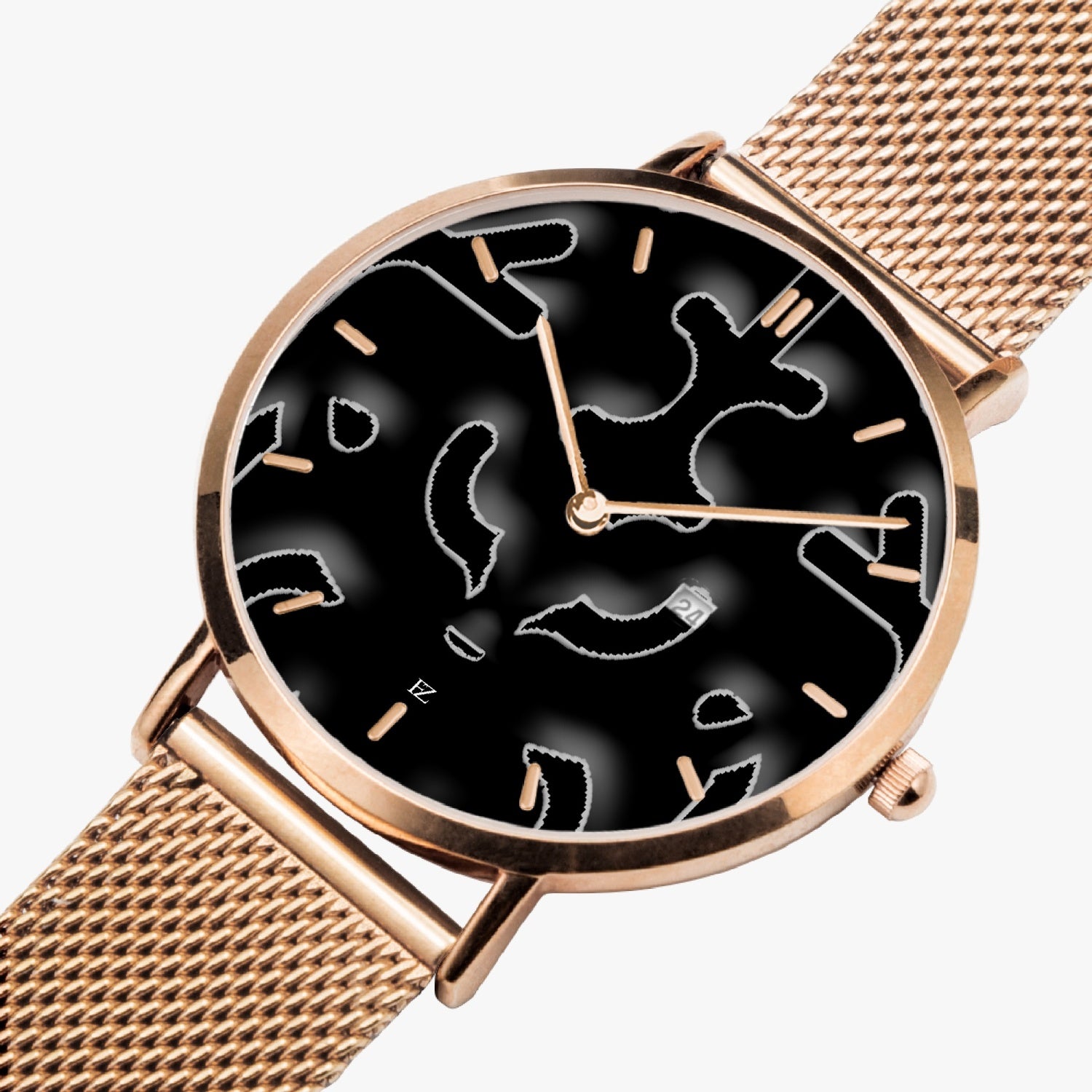 FZ Unisex Stainless Steel Perpetual Calendar Quartz Watch - Indicator - FZwear