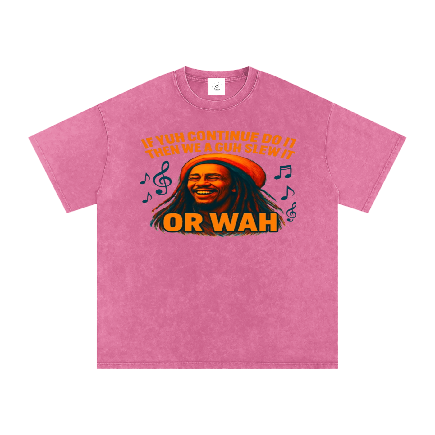 FZ Unisex Acid Wash Oversize Tee