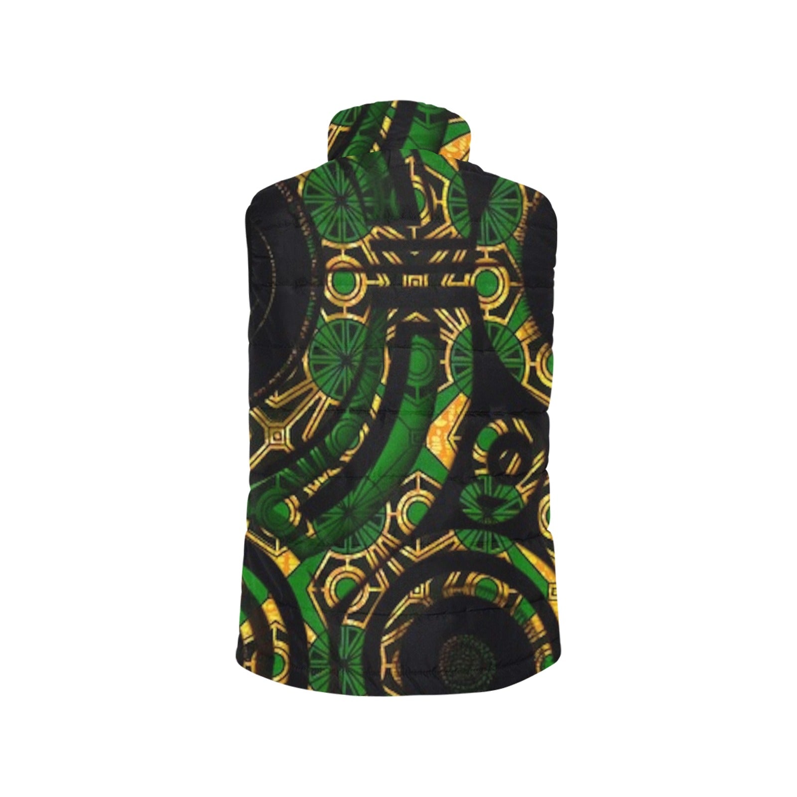 FZ MEN'S AFRICAN PRINT PUFF JACKET - FZwear