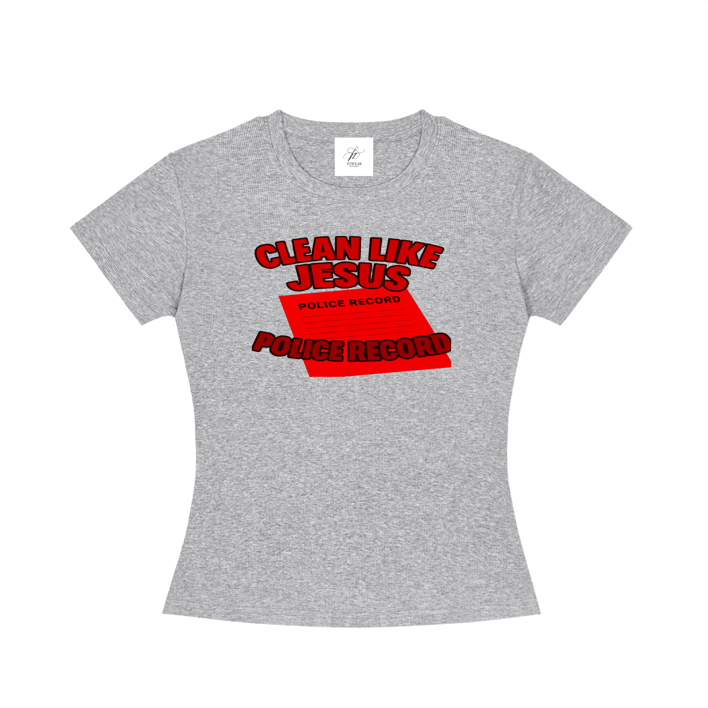 FZ Women's Slim Fit Crewneck Tee
