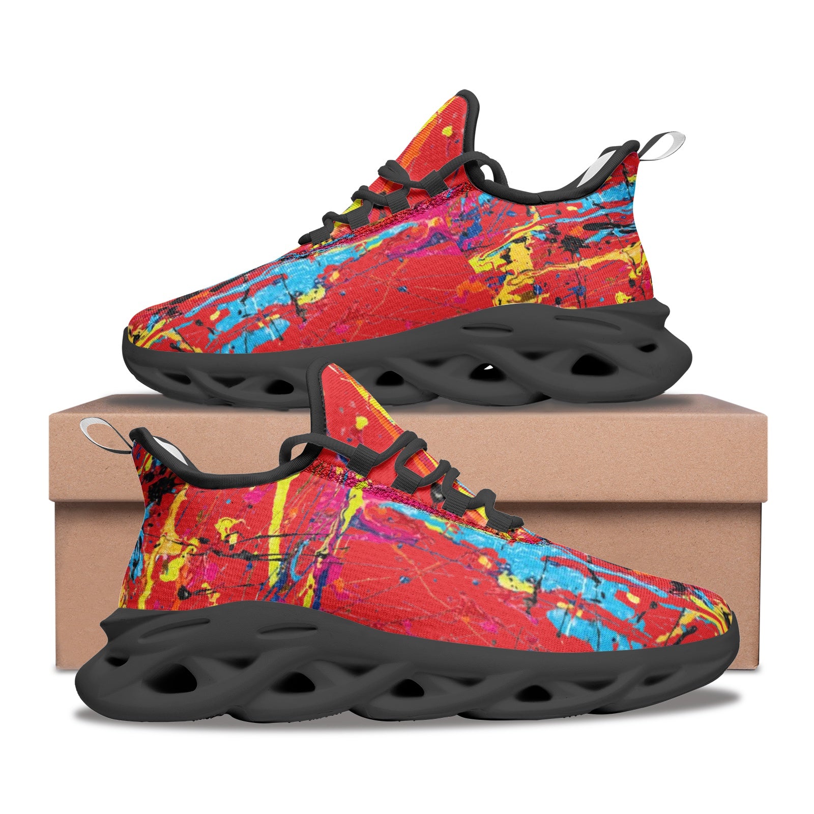 FZ Unisex Bounce Mesh Knit Sneakers