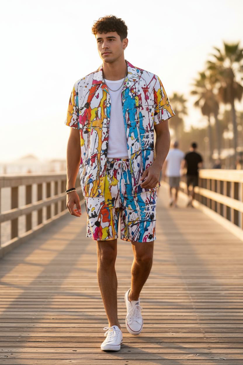 Beach Boardwalk Lifestyle