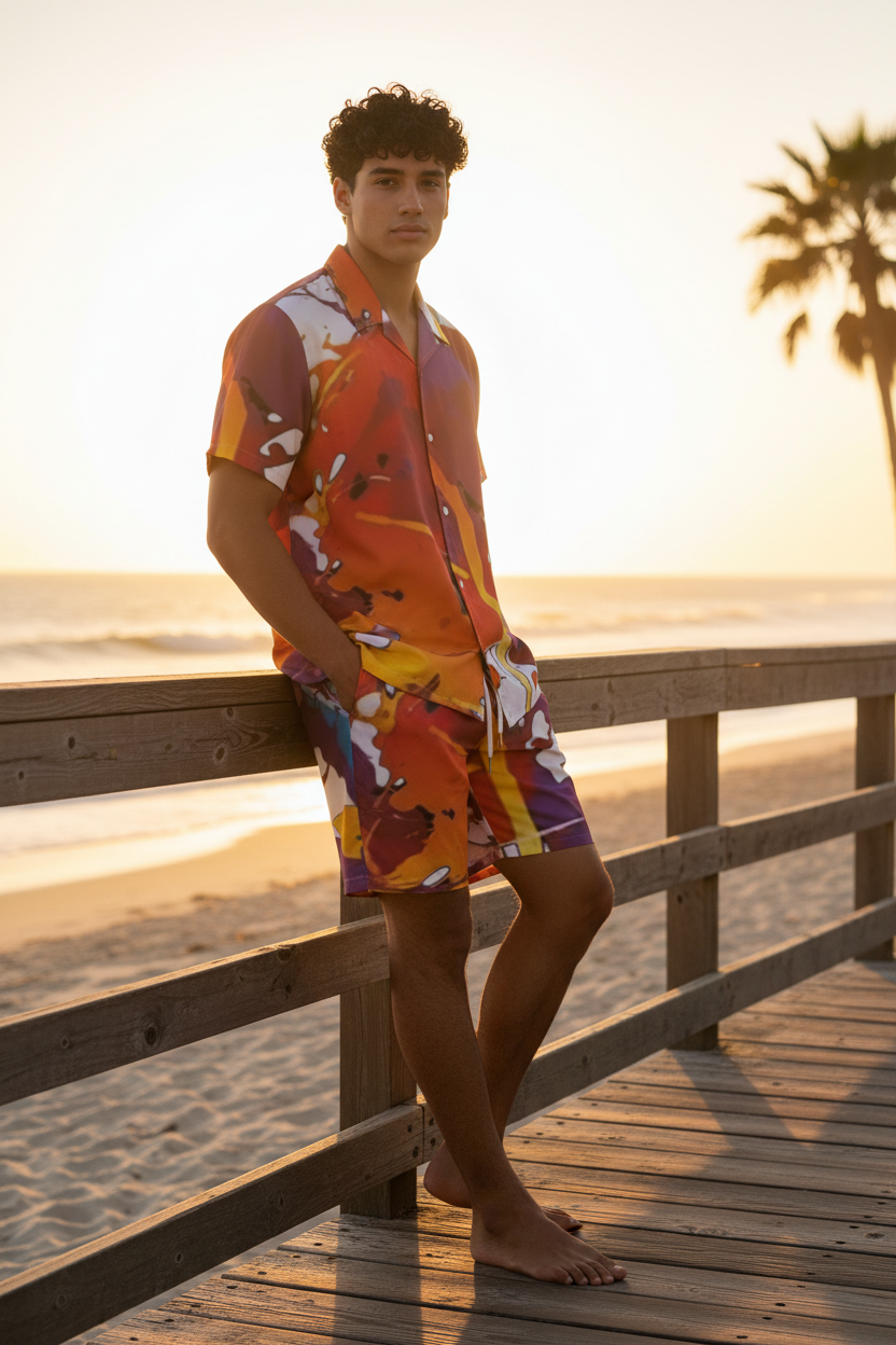 Beach Boardwalk Lifestyle