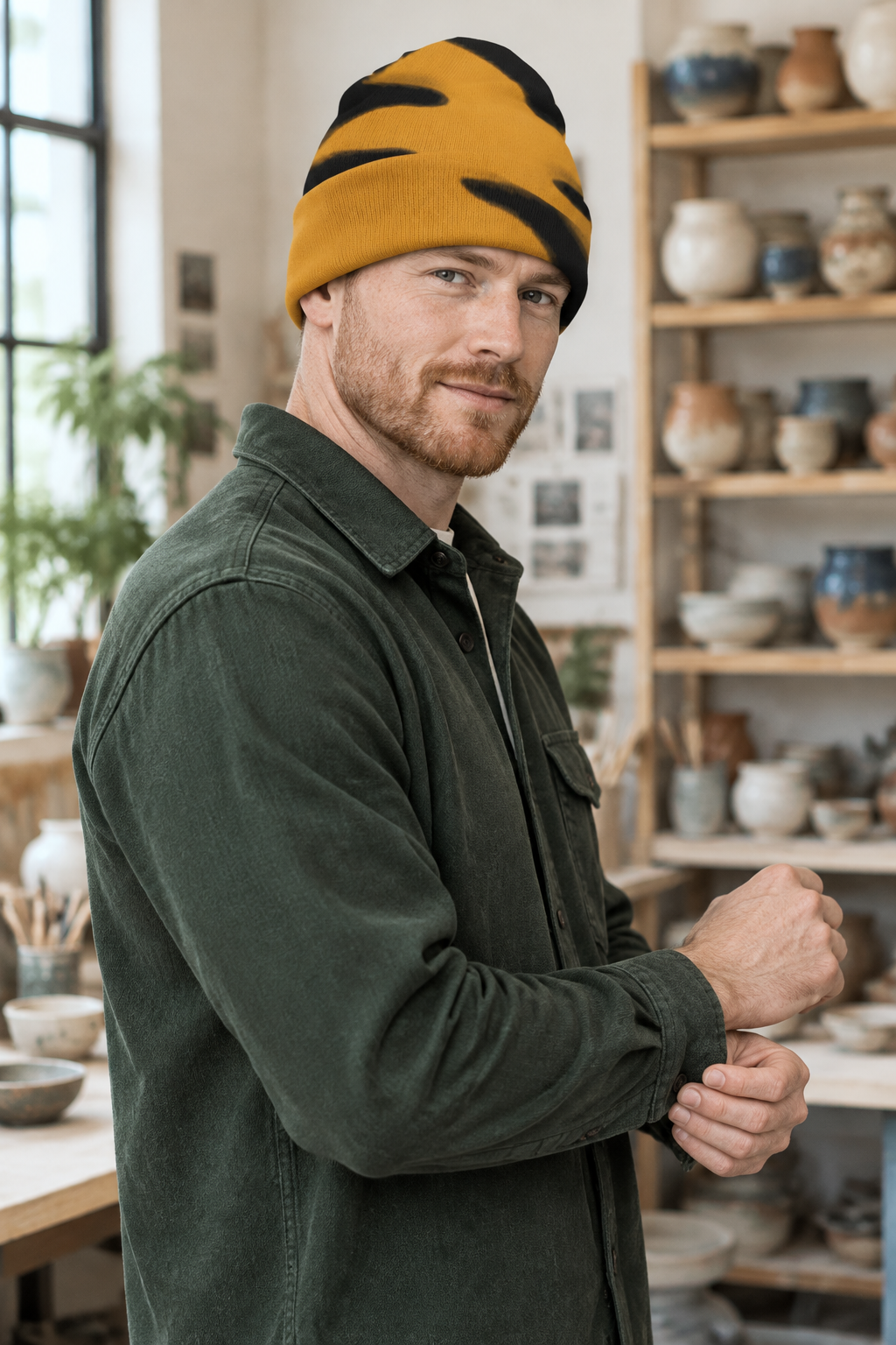 FZ Custom knitted Beenie Hat