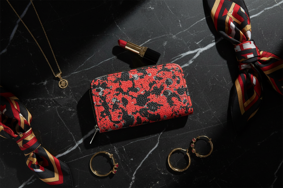 Black Marble Flat Lay