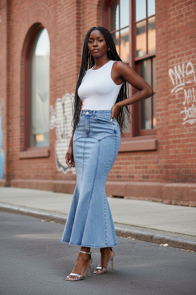 Black model - Urban Street