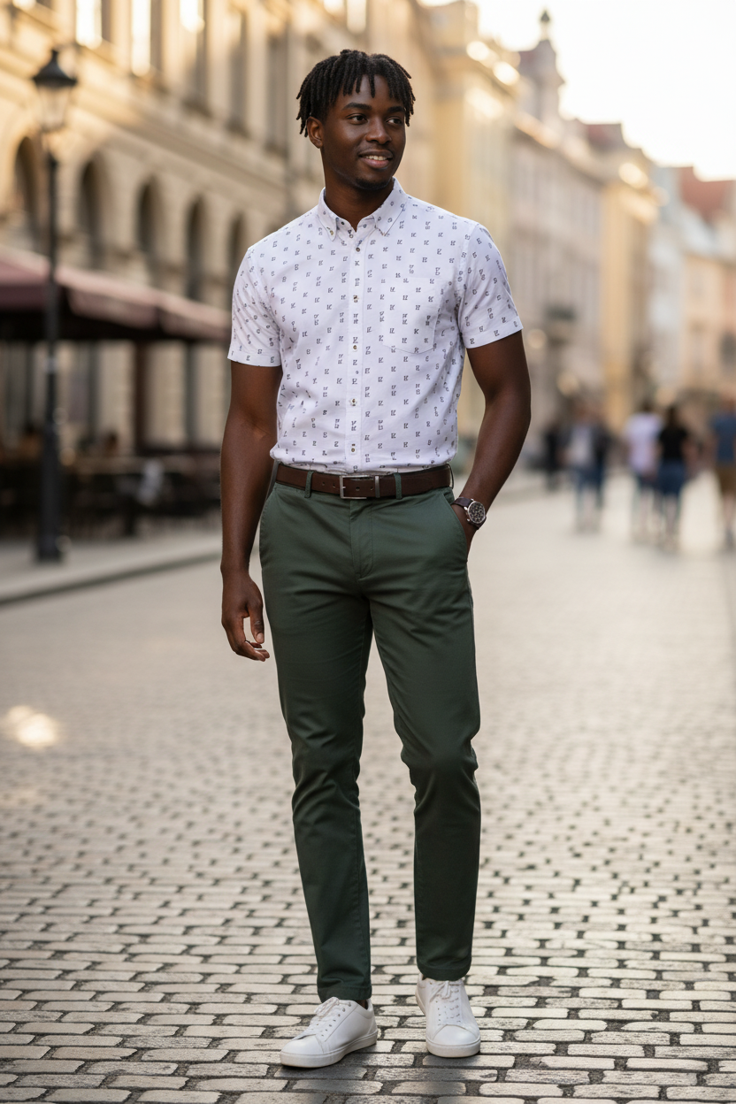 Black model - Urban Street
