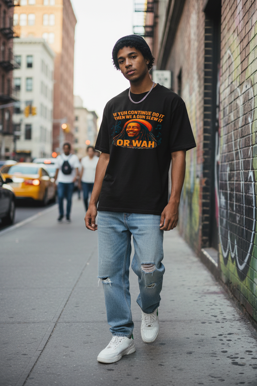 Black Or Wah Tee