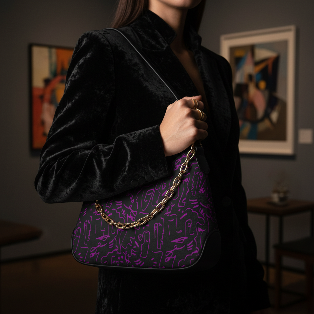 Black Purple - Close Up